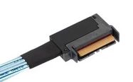 CABLE ASSY, 167MM, BLK/LF MCIO PLUG-PLUG