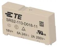 SAFETY RELAY, SPST-1NO/1NC, 18V/6A