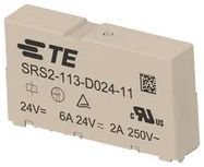 SAFETY RELAY, SPST-1NO/1NC, 24V/6A