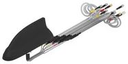 RF ANTENNA, 6 TO 7.125GHZ, 8.2DBI