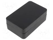 Bin; ESD; 80x50x27mm; black SOLDER PEAK