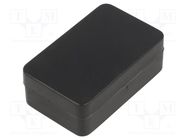 Bin; ESD; 50x30x16mm; black 