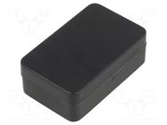 Bin; ESD; 50x30x16mm; black SOLDER PEAK
