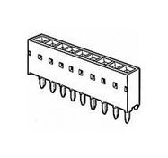 CONNECTOR, RCPT, 4POS, 1ROW, 2.54MM