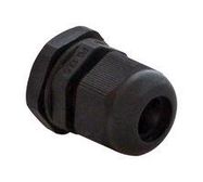 CABLE GLAND, NYLON, 11.9MM, BLACK