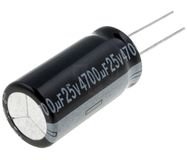 Электролитический конденсатор 4700uF 25V 105° 16x30mm RoHS