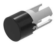 LENS, 7.3MM, ROUND, PLASTIC, BLACK