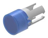 LENS,7.3 MM, ILLUMINATIVE, BLUE, FLUSH