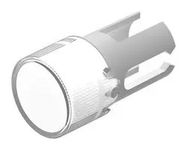 LENS, 7.3MM, ROUND, PLASTIC, TRANSPARENT