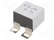 Capacitor: polypropylene; 1uF; ESR: 3.3mΩ; ±5%; -40÷85°C; 1200VDC KEMET