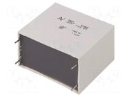 Capacitor: polypropylene; 15uF; THT; ESR: 2.1mΩ; C4AT; ±5%; 700VDC KEMET