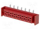 Wire-board; socket; female; PIN: 14; SMT; on PCBs; 30V; 1A; -40÷105°C Amphenol Communications Solutions
