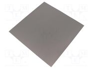 Shielding mat; 240x240x0.5mm; Permeability: 60; self-adhesive KEMET