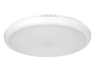 Ceiling Light LUNAR 4000K 22W 2200lm round IP65 white PRIME motion sensor