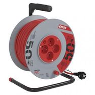 PVC Extension Cord Reel – 4 sockets, 50m, 1,5mm2, EMOS