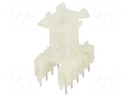 Coil former: with pins; plastic; No.of term: 10; Poles number: 1 WEISSER
