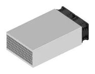 FAN COOLED HEAT SINK, 222 M3/H, 12VDC