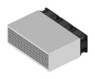 FAN COOLED HEAT SINK, 222 M3/H, 24VDC