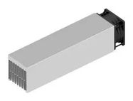 FAN COOLED HEAT SINK, 222 M3/H, 24VDC