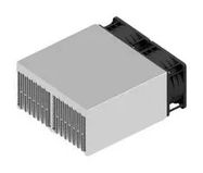 FAN COOLED HEAT SINK, 222 M3/H, 48VDC