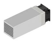 FAN COOLED HEAT SINK, 230 M3/H, 24VDC