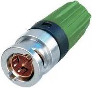 RF COAXIAL, BNC, STRAIGHT PLUG, 75OHM