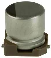 ALUMINUM ELECTROLYTIC CAPACITOR, 22UF, 6.3V, 20%, SMD