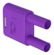 BANANA TEST CONN, PLUG, 32A, VIOLET, CBL