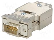 Connector: D-Sub; PIN: 9; plug; male; straight; screw terminal; 50V PHOENIX CONTACT