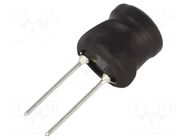 Inductor: wire; THT; 100uH; Ioper: 2.5A; 150mΩ; ±10%; Isat: 1.6A FERROCORE