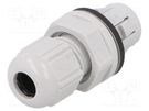 Cable gland; IP68; polyamide; light grey; push-in; SKINTOP® CLICK LAPP
