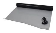 ESD BENCH MAT, GREY, RUBBER, 1.21M
