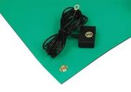 ESD BENCH MAT, GREEN, RUBBER, 1.52M