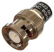 RF TERMINATOR, BNC PLUG, 6GHZ, 50 OHM