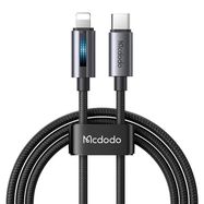 Mcdodo CA-5710 USB-C to Lightning cable with 36W flashing light 1.2m (black), Mcdodo