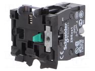 Contact block; 22mm; Harmony XB4; front fixing; screw terminals SCHNEIDER ELECTRIC