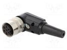 Connector: M16; plug; female; soldering; for cable; PIN: 7; 5A; 250V LUMBERG