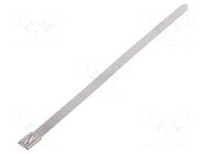 Cable tie; L: 200mm; W: 7.9mm; acid resistant steel AISI 316 RAYCHEM RPG