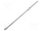 Cable tie; L: 620mm; W: 7.9mm; stainless steel AISI 304; 1112N RAYCHEM RPG