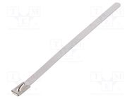 Cable tie; L: 100mm; W: 4.6mm; stainless steel AISI 304; 445N RAYCHEM RPG