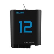 TELESIN lithium battery for GoPro Hero 12/11/10/9 (blue), Telesin