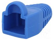 RJ45 plug boot; 5.8mm; blue LOGILINK