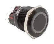 VANDAL RESISTANT SWITCH, DPDT, 5A/250VAC