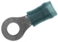 TERMINAL, RING TONGUE, #10, CRIMP, BLUE, FULL REEL