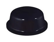 BUMPER / FEET, DOME, BLACK, 11.1 X 5MM
