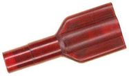 TERMINAL, MALE DISCONNECT, 0.25IN, RED