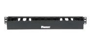 CABLE MANAGER, 1.7"X19"X3.7", ABS, BLACK