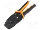 Tool: for crimping; insulated solder sleeves GOLDTOOL