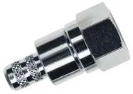 RF/COAXIAL, F PLUG, STRAIGHT, CRIMP