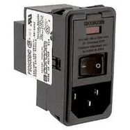 CONNECTOR, POWER ENTRY, RCPT, 10A, 250VAC